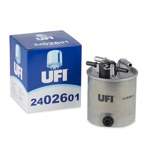 UFI Filters, Filtro Gasolio 24.026.01, Filtro Carburante Per Ricambio, Adatto Ad Auto, Applicabile Su Diversi Modelli Come Nissan E Renault