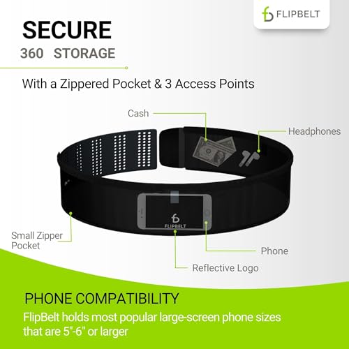 Image of FlipBelt Air Adjustable - Black - XSM