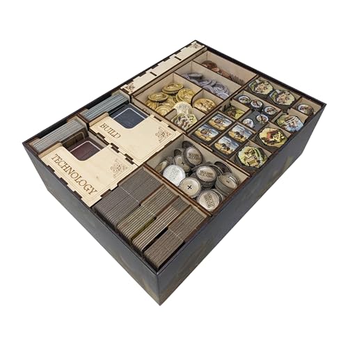 Board Bento Game Organizer for Mosaic: A Story of Civilization