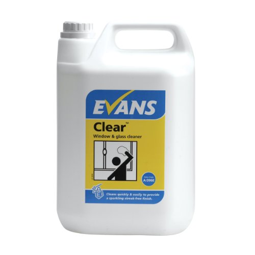 Evans Vanodine Clear Window Cleaner 5ltr