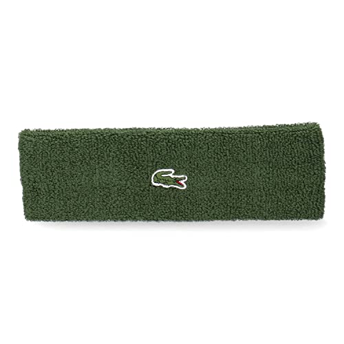 ラコステ (LACOSTE) ロゴ ヘッドバンド ヘアバンド テニス スポーツ ブランド lacoste headband (051 グリーン)