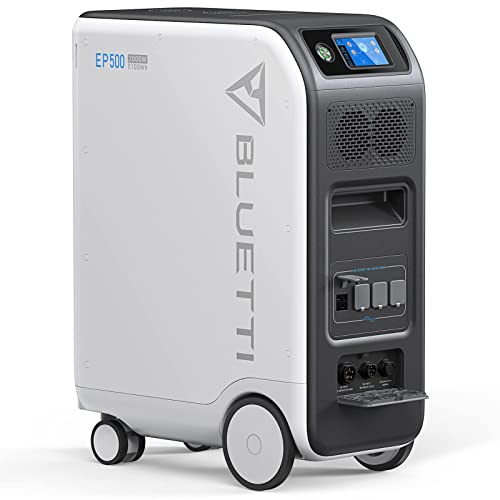 BLUETTI Solar Power Station EP500, 5100Wh