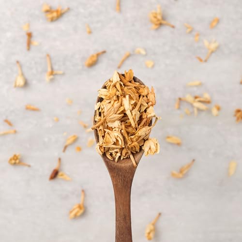 Image of The Indian Chai - Jasmine Flower Herbal Infusion 40g | May Support Heart Wellness and Digestion | Caffeine Free Floral Tea
