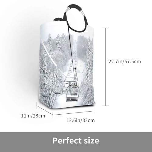 Panier à linge pliable en tissu Oxford imperméable et résistant de 50L - 4