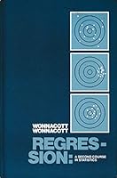 Regression: A Second Course in Statistics 0898749700 Book Cover