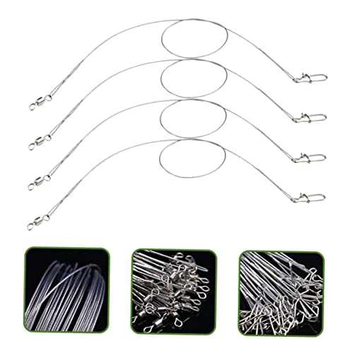 Totority 24 piezas giratorios para pesca alta resistencia miniatura 5
