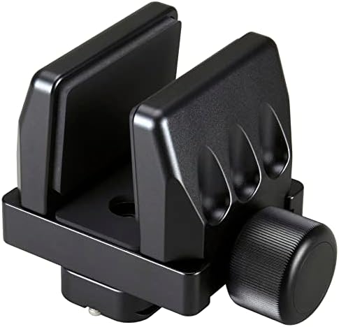 Clamp Saddle for Shooting Tripod Mount,Arca Rail Quick Release, Shooting Rest Head, and Universal Tripod Mount Clamp for Hunting, Shooting, Target Practice, and Outdoors