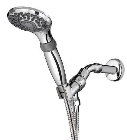 Preisvergleich Produktbild Waterpik Power Sprühkopf und Duschkopf, 4 Einstellungen