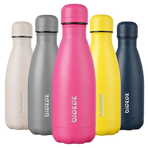 Image of BJPKPK 12 oz Small Insulated Water Bottle, Stainless Steel Leak Proof Flask
