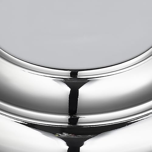 Image of Golden Lighting Yep Orwell 1-Light Swing Arm Wall Lamp in Chrome and Navy Blue Shade