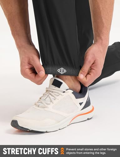 baleaf Men’s Hiking Pants Lightweight Quick Dry Joggers with Pockets Cargo Pants Water Resistant Breathable Jogger4