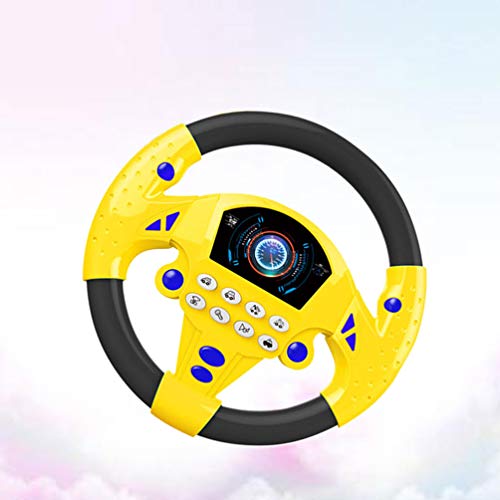 STOBOK Brinquedo Do Volante para Crianças Controlador de Direção Simulado Portátil de Direção Simula