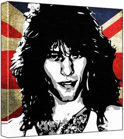 Jon Bon Jovi - Pop Art Print (Union Jack Background)
