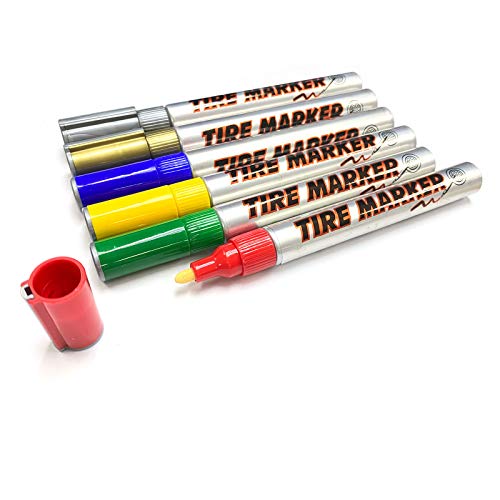 MC MOTOPARTS Permanent Blue Tire Marker