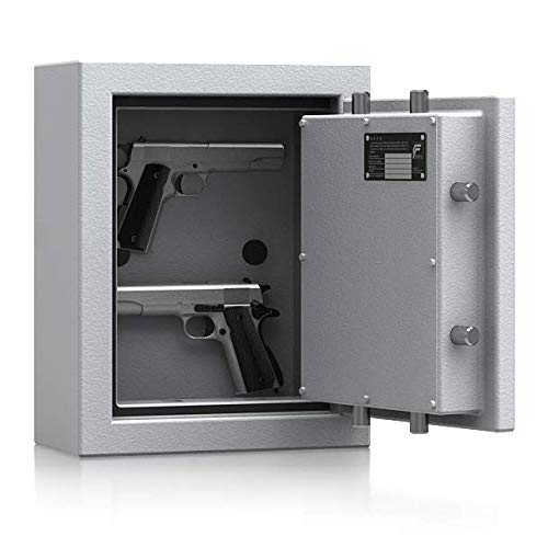 SafeHero Kurzwaffenschrank Grad 1 nach EN 1143-1 Secureo Hawk Pistol | Elektronikschloss | H440xB350xT165 | mit Magnet-Waffenhaltern | ECB-S Zertifikat Cover