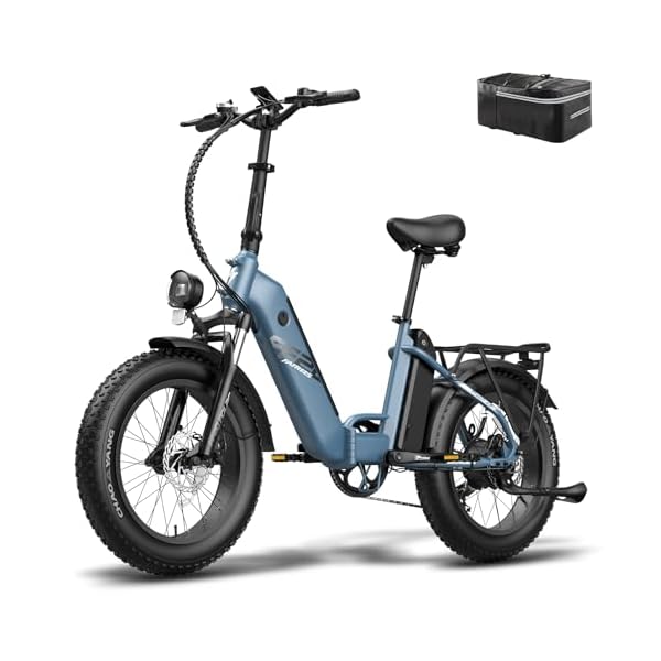 Fafrees FF20 Polar E-Bike Klapprad Elektrofahrrad 48V/20,8Ah Lithium-Ionen-Akku Maximales Drehmoment 65N.M 20 Zoll E-Fahrrad Faltbares E-Mountainbike Shimano 7 Gängen 20"*4.0 Fat Bike