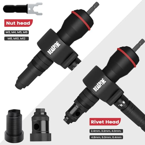 Beaspire CB001 Cordless Drill Electric Rivet Gun Adapter thumb #1