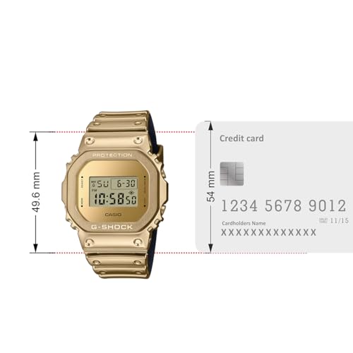 Image of Casio G-Shock GM-5600YMG-9DR Digital Gold Dial Men (G1667)