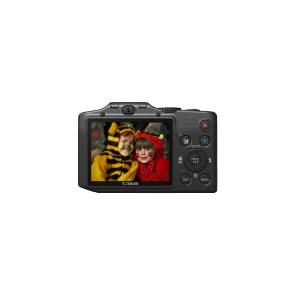 Canon PowerShot SX160 is Digitalkamera (16 MP, 16-Fach Opt. Zoom, 7,5cm (3 Zoll) LCD) schwarz – Bild 4