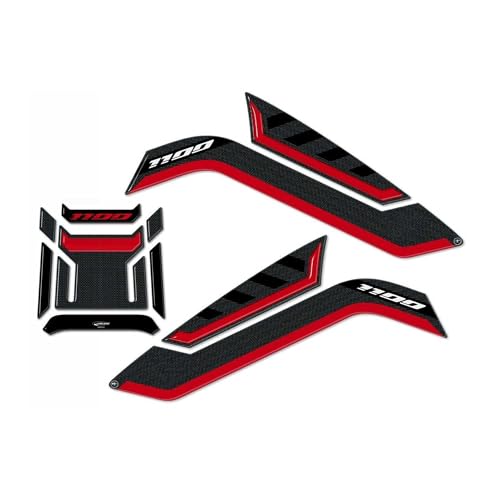 labelbike - Set 3 Stickers 3D Tank Motorcycle Compatible with Honda Africa Twin 1100 L from 2020