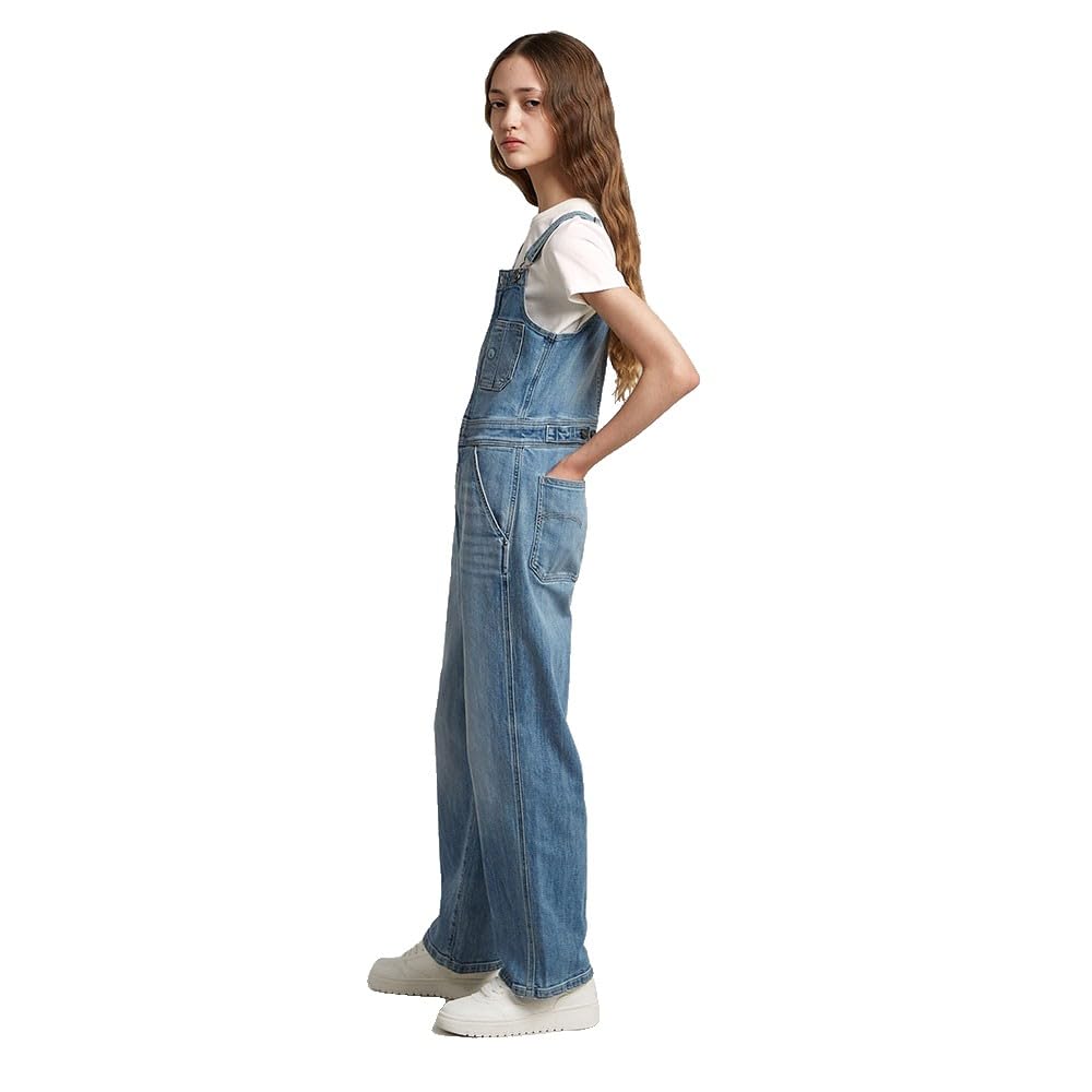 G-STAR Mädchen Straight Leg Zip Dungaree Jumpsuit (1er Pack)