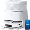 ECOVACS DEEBOT T30 PRO OMNI Robot Aspirapolvere Lavapavimenti con Mini Stazione Automatica Autopulente, Pulizia adattiva dei Bordi TruEdge, Spazzola Antigroviglio, 11000 PA, Lavaggio acqua calda 70℃