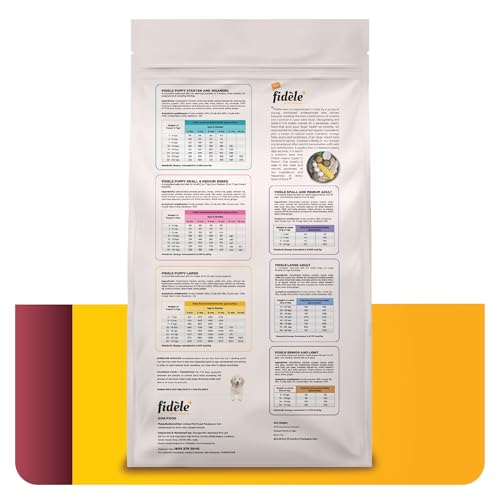 Image of Fidele+ Dry Dog Food | Balanced Nutrition for Dogs | Boosts Growth, Energy, Joints & Immunity | No Artificial Flavours or Preservatives (12 KG, Adult Senior)