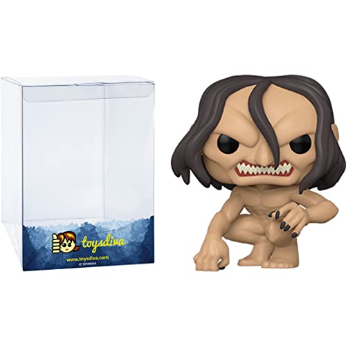 Ymir'S Titan: P O P ! Animation Vinyl Figurine Bundle With 1 Compatible 'Toysdiva' Graphic Protector (1168-57982 - B)
