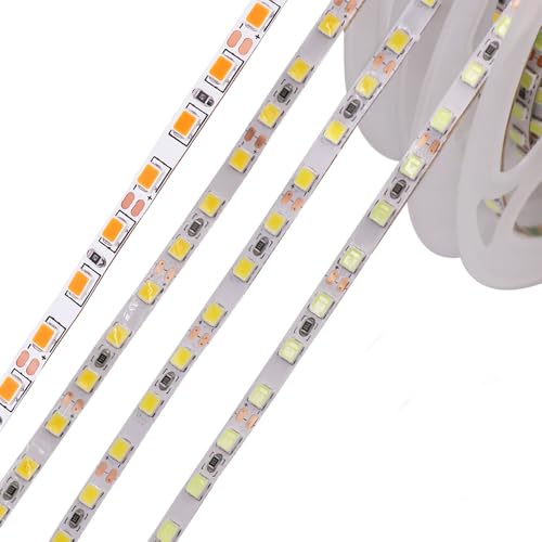 Tira LED flexible 5mm 12V 5 metros Luz Blanco Cálido miniatura 1