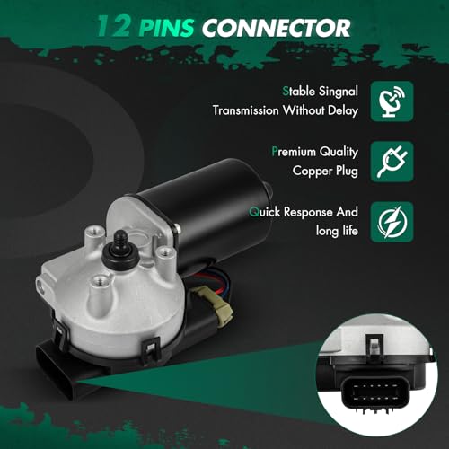 Image of SCITOO Windshield Wiper Motor Compatible For Hummer For H2