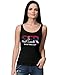BLAK TEE Femme Serbia Will Win The Football Cup Débardeur Tank Top XL