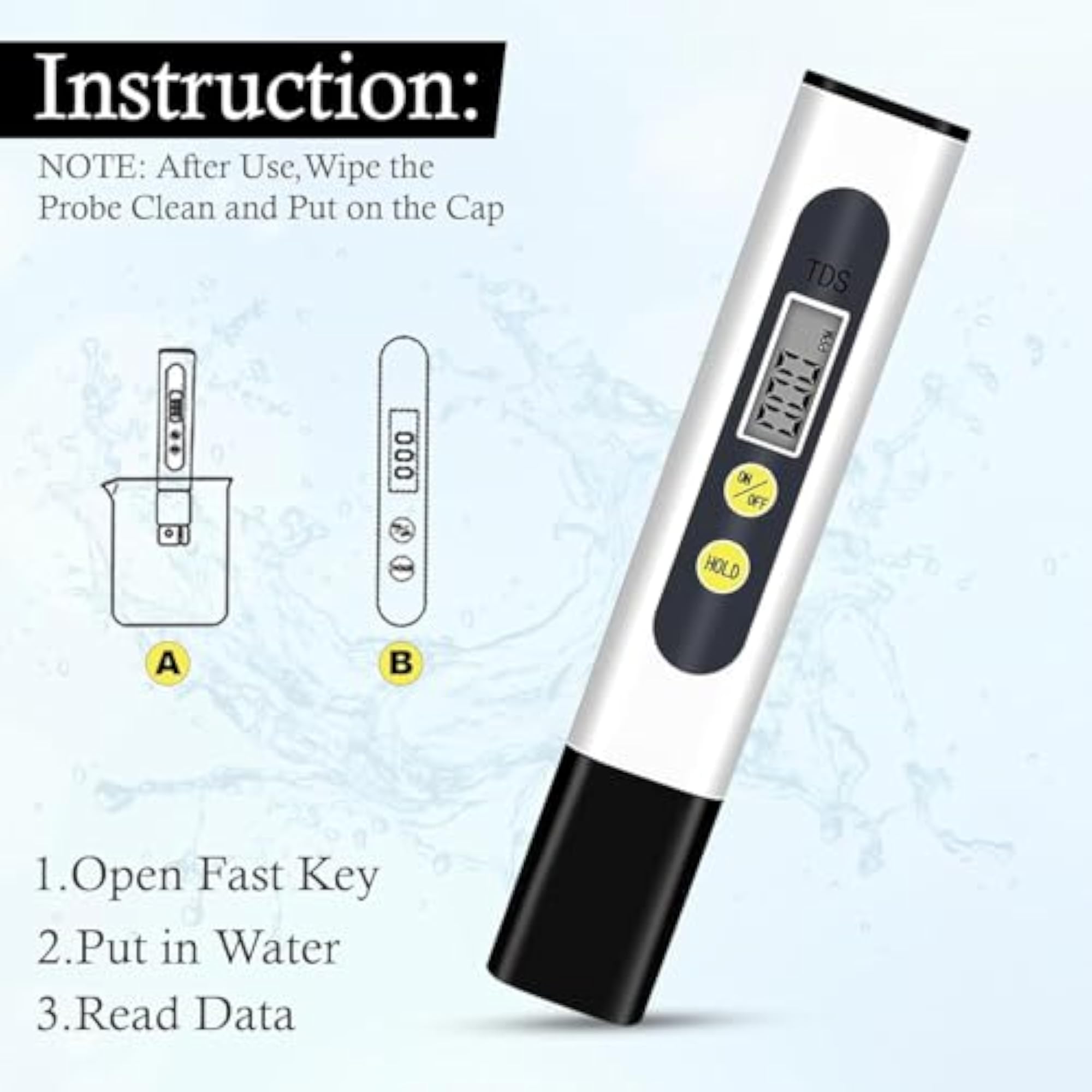 Digital TDS Meter for Water Testing