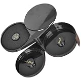 Milisten Caja de Sal para Cócteles de 3 Capas, Accesorio para Bar Compartimentos para Azúcar, Sal y Jugo, Material Abs Resistente, Diseño Giratorio para Uso Doméstico y Profesional en