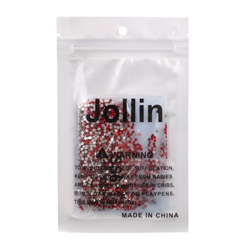 Image of Jollin Crystal Flatback Rhinestones Gems for Crafts 2mm SS6, Siam | Glue Fix, 2880pcs Glass Rhinestones for Bedazzling, Clothes, Tumblers, Nail Art, Shoes, Bags, Caps & Accessories Decoration
