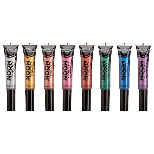 Cosmic Moon – Mechas Metalizadas para el Cabello - 15ml - Set de 8 colores