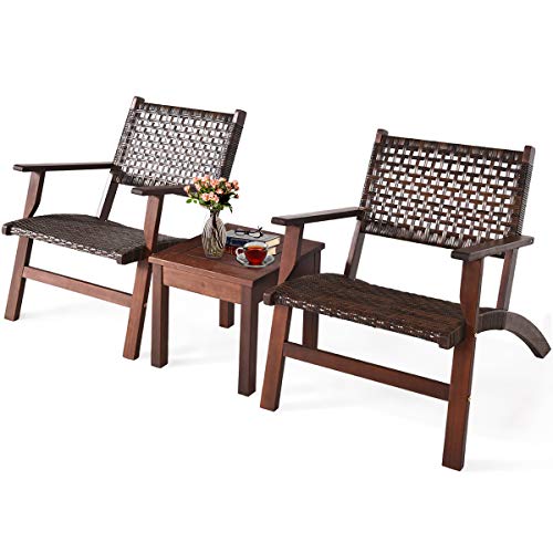 Tangkula 3-Piece Patio Furniture Set