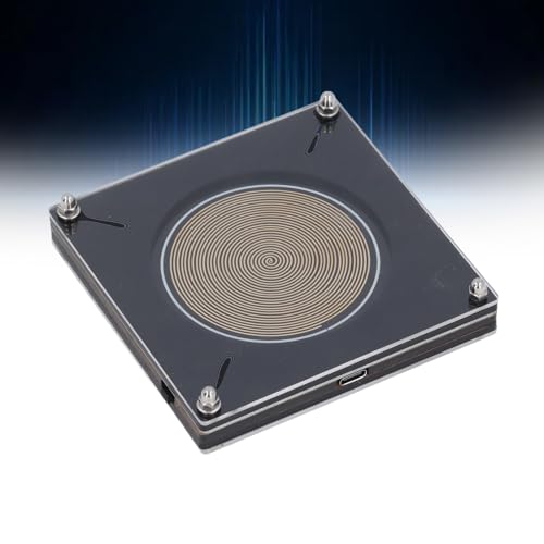 Resonance Generator, 7.83Hz Ultra Low Frequency Pulse Generator with Precise Resonance for Sleep Improvement and Relaxation, Portable Design with LED Indicator 16.5x13x3.5cm