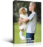 Wewejia - Custom Canvas Prints with Your Photos for Pet/Animal, Personalized Canvas Pictures for ...