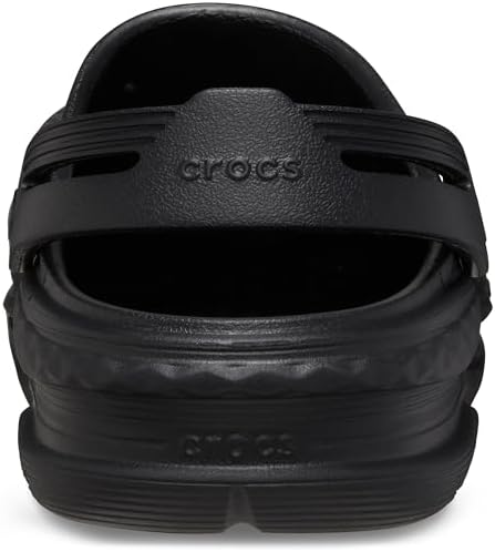 kooo　黒　36 Crocs Tamanco unissex adulto off-grid, preto, 12 masculino/14