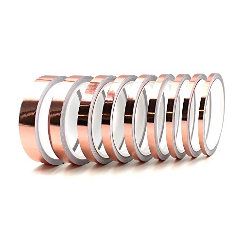 Vinyl Stripe Tape Pinstriping Striping Sticker 27,89Ft Car Motorcycle Bike Rc Car Truck Boat Chromium Decal (Chrome Rose Gold, 0,315“) #TOP2