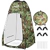 AKOZLIN Portable Pop Up Shower Tent Instant Privacy Dressing Changing Tent Outdoor Shower Room Camp Toilet Tent