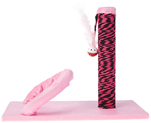 Pet Injet Arranhador Cat Crazy Arco Retangular Rosa Para Gatos