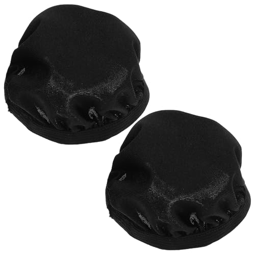 FONDOTIN 2 pezzi Copri Cuffie Estensibili in Cotone Lavabili Protezione Antipolvere Riutilizzabile per Padiglioni Over Ear Fodere Auricolari Comfort e Traspiranti per Cuffie Audio