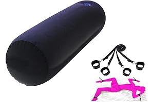 Magic Long Round Under Mattress Wedge Body Pillow for Positioning Sex