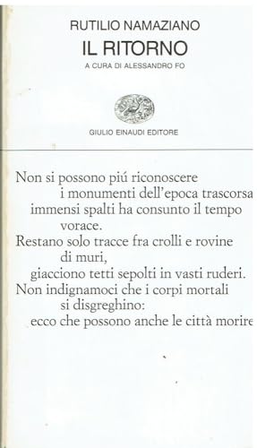 Il ritorno