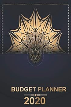 Paperback Budget Planner 2020 : DATED Monthly Personal Budget Planner and Tracker with Inspirational Quotes Teal (Full Color) Goal Journal and Commit Planner for Setting Goals with Mandala Coloring to Relaxing Book