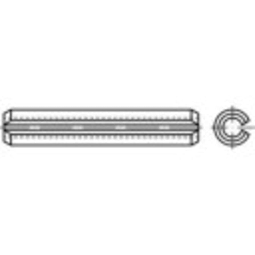 Perni Di Sicurezza In Acciaio Inox 316 - 2 Pezzi 8x76 Mm | Grade Marino Per Barche, Veicoli E Applicazioni Industriali