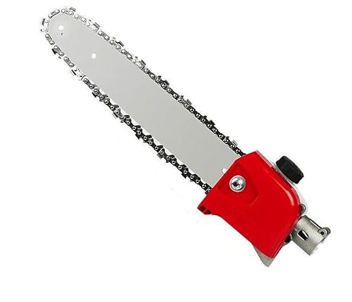 Accessorio per trasformazione da decespugliatore a moto sega a catena motosega svettatoio 12" 9 denti tubo 26 mm