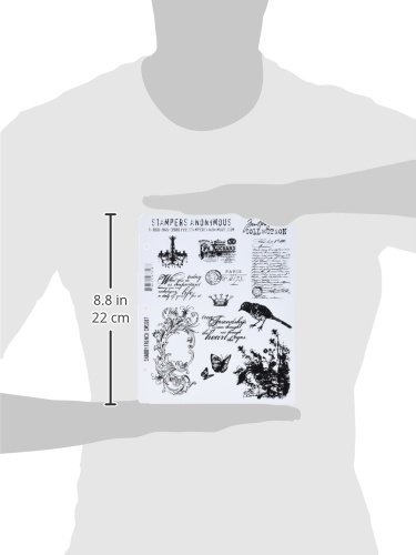 Stampers Anonymous 461185 Tim Holtz Cling Stamps 7"X8.5" thumb #2