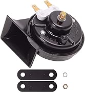 Evermotor Universal Lautes Horn Hupe für Autos und Motorräder 12V 500 Hz 118 db